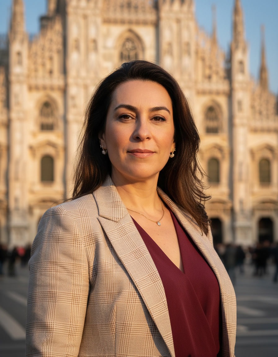 Cintia Dal Bó, criadora do Simulado em Italiano para Revalidação Médica